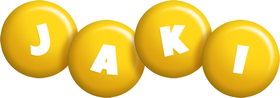 Jaki candy-yellow logo