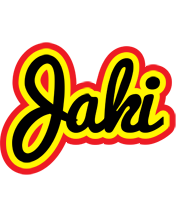 Jaki flaming logo