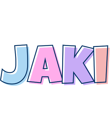 Jaki pastel logo