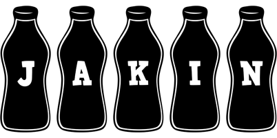 Jakin bottle logo