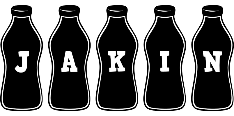 Jakin bottle logo