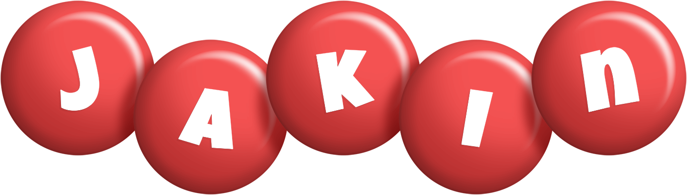 Jakin candy-red logo