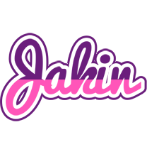 Jakin cheerful logo