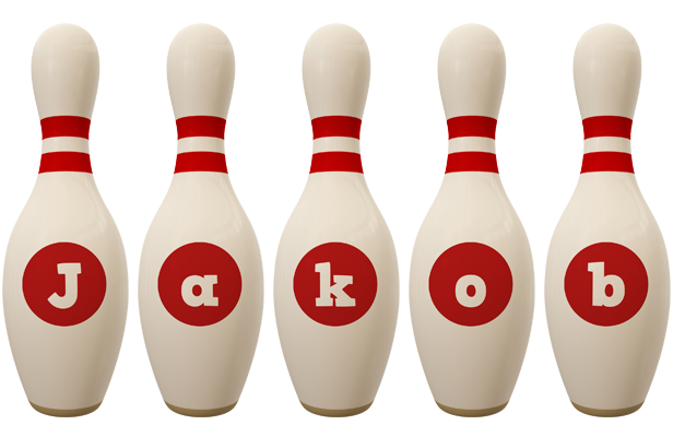 Jakob bowling-pin logo