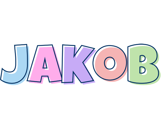 Jakob pastel logo