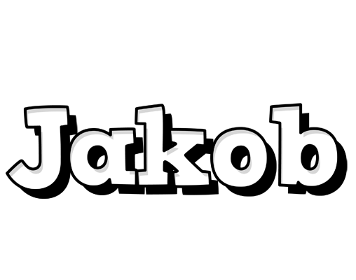 Jakob snowing logo