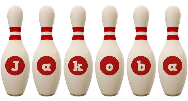 Jakoba bowling-pin logo