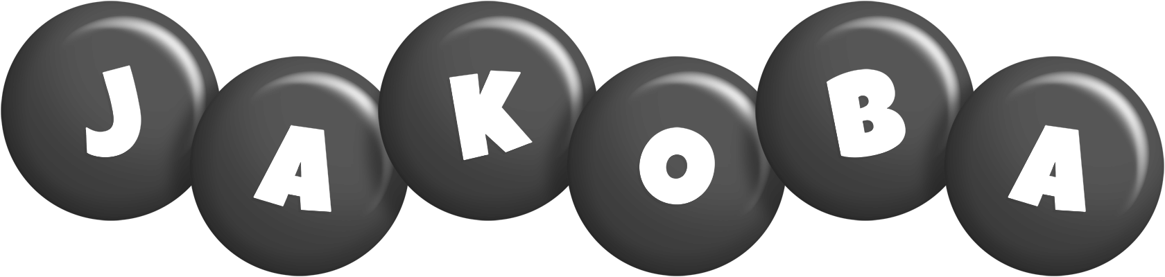 Jakoba candy-black logo