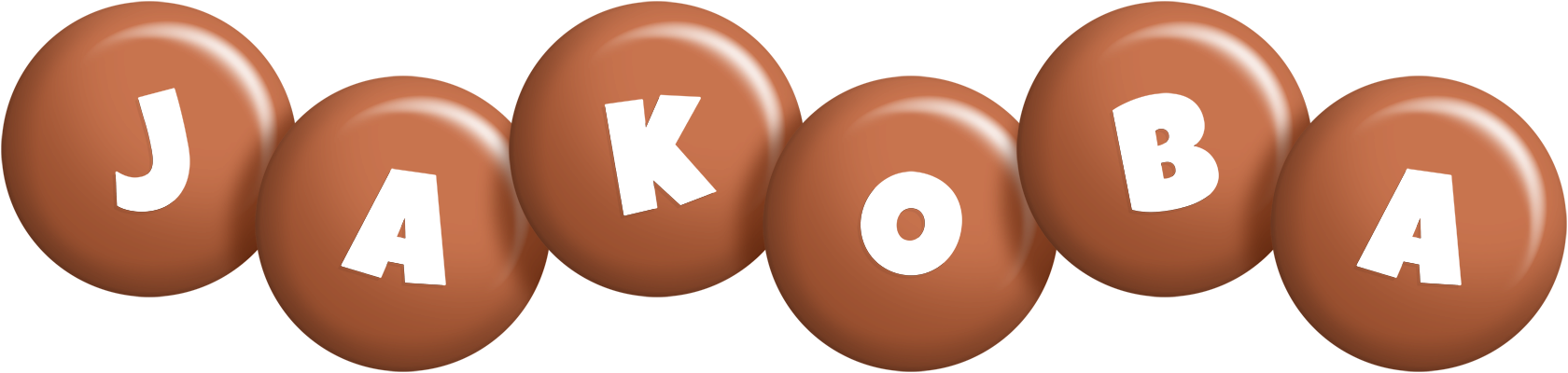 Jakoba candy-brown logo