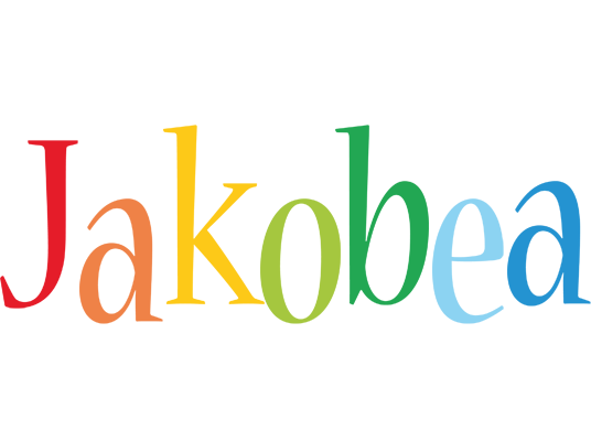 Jakobea birthday logo