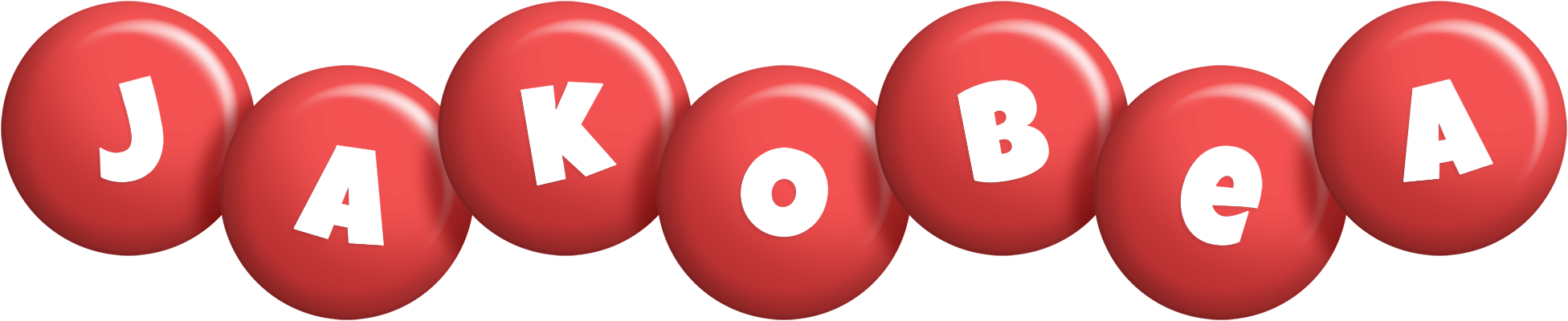 Jakobea candy-red logo