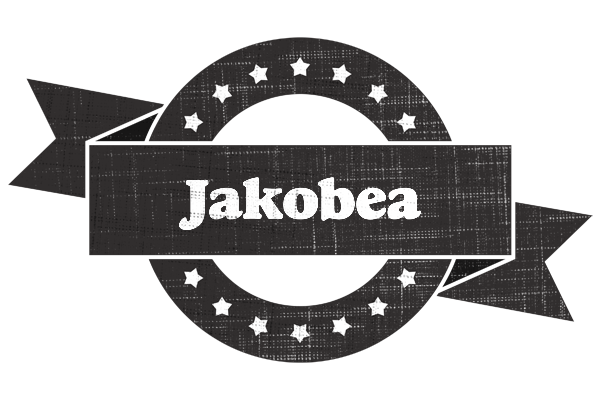 Jakobea grunge logo