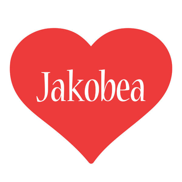 Jakobea love logo