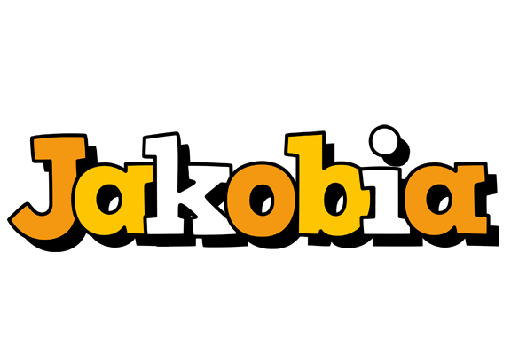 Jakobia cartoon logo