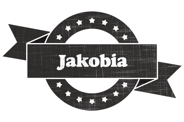 Jakobia grunge logo