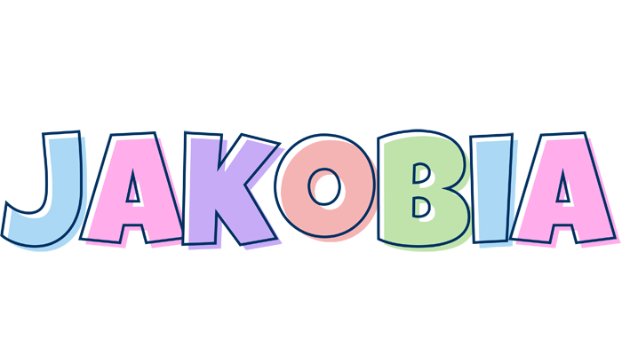 Jakobia pastel logo