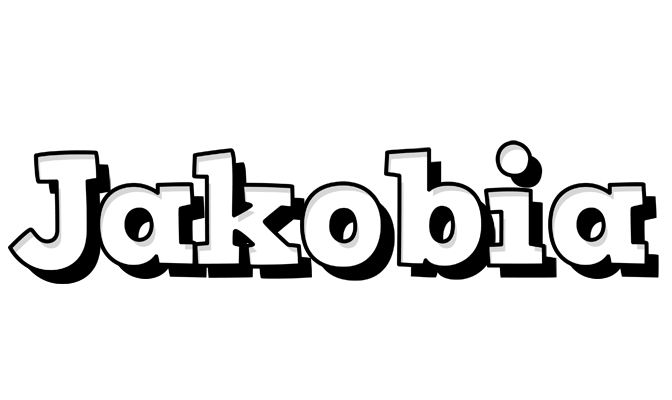 Jakobia snowing logo