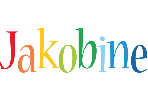 Jakobine birthday logo