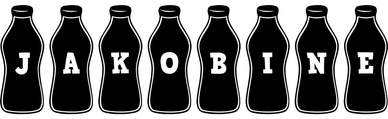 Jakobine bottle logo