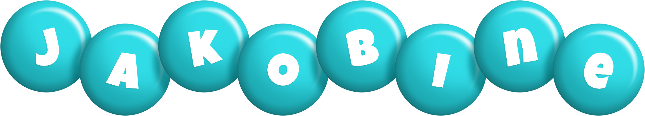 Jakobine candy-azur logo