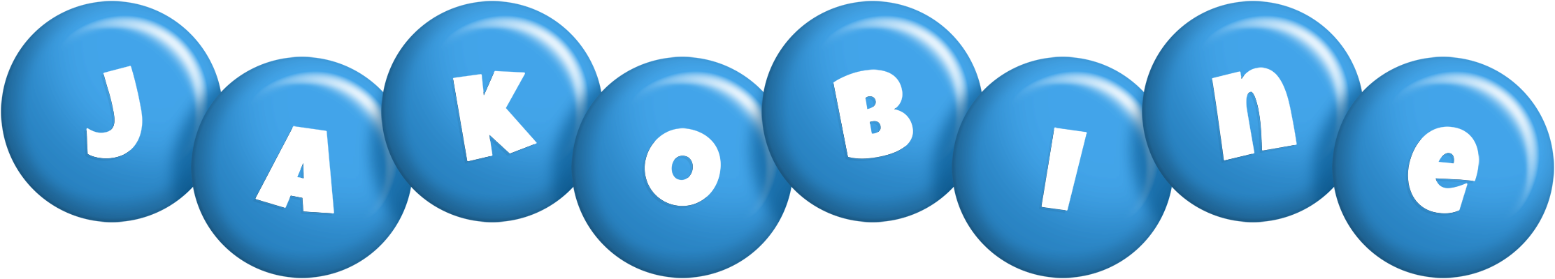 Jakobine candy-blue logo