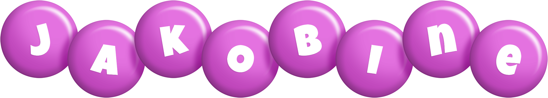 Jakobine candy-purple logo