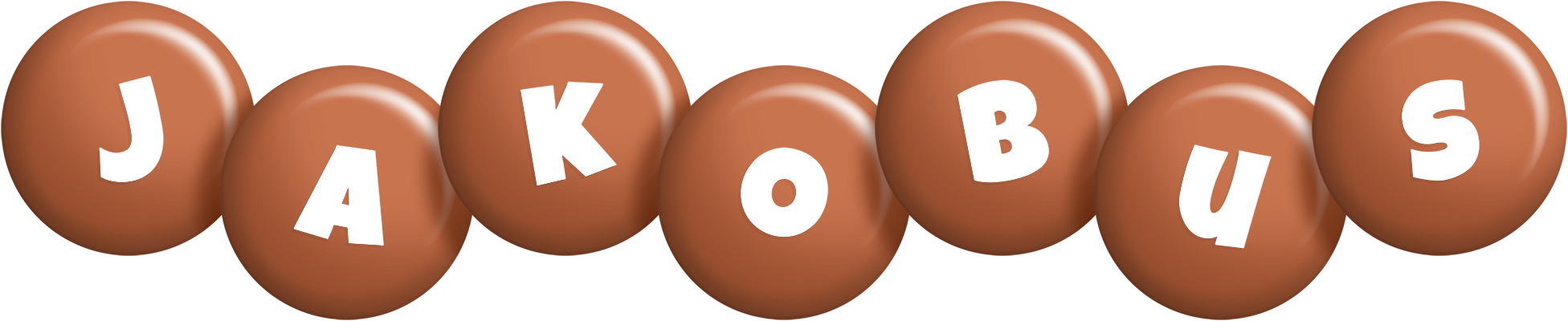 Jakobus candy-brown logo