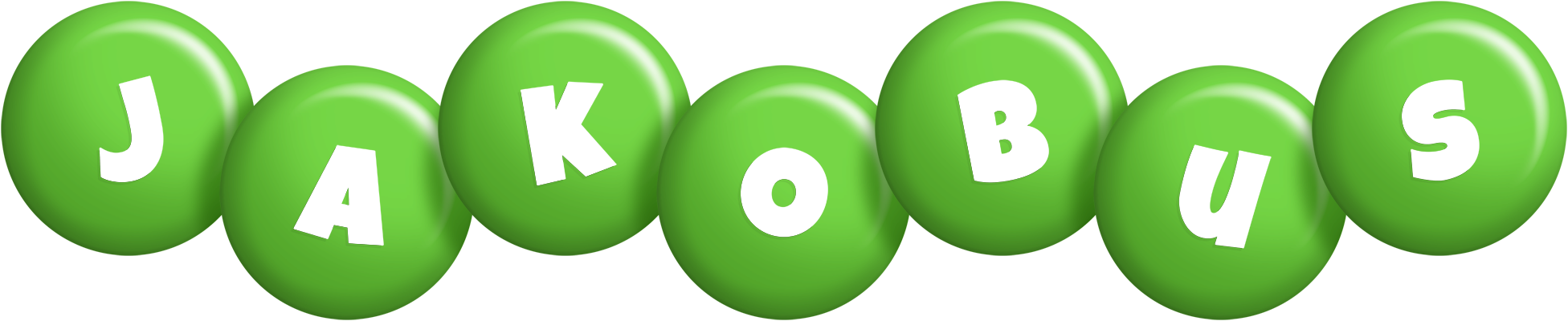 Jakobus candy-green logo