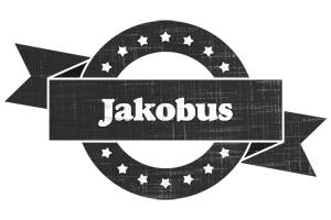 Jakobus grunge logo