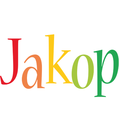 Jakop birthday logo