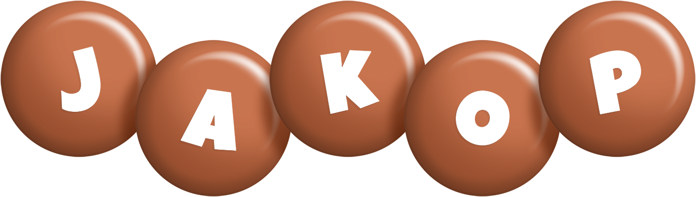 Jakop candy-brown logo