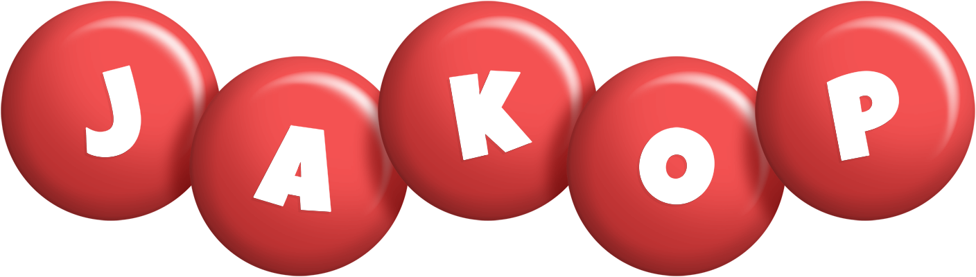 Jakop candy-red logo