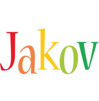 Jakov birthday logo