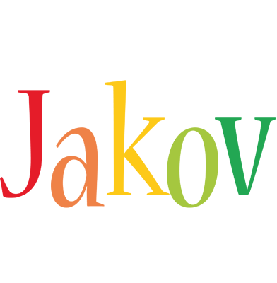 Jakov birthday logo