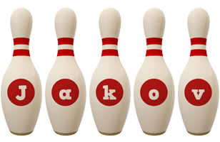 Jakov bowling-pin logo