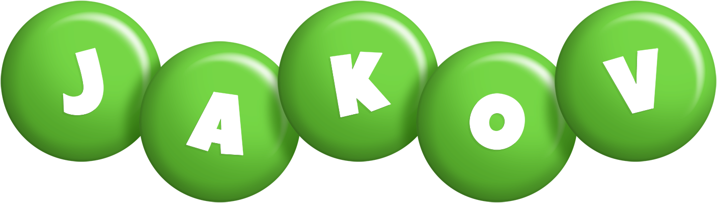 Jakov candy-green logo