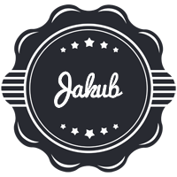 Jakub badge logo