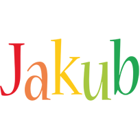 Jakub birthday logo