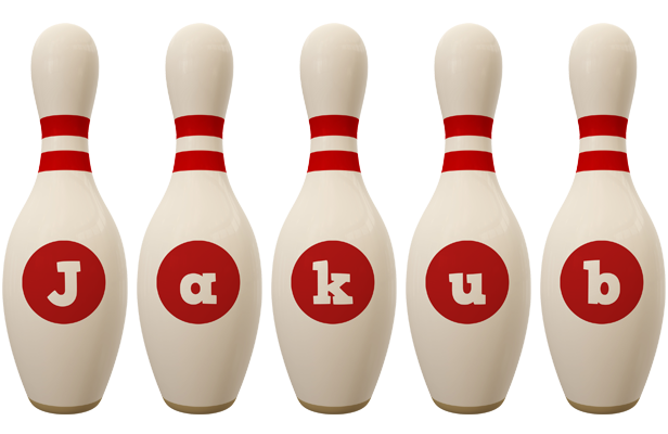 Jakub bowling-pin logo