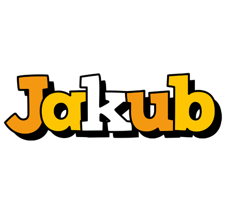 Jakub cartoon logo