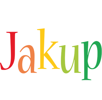Jakup birthday logo