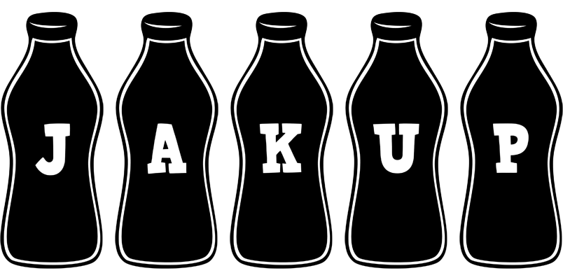 Jakup bottle logo