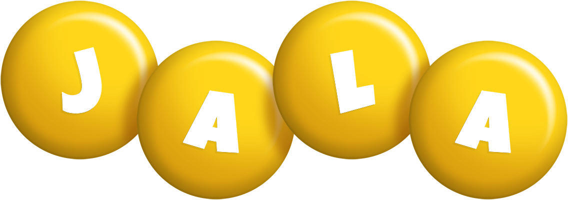 Jala candy-yellow logo