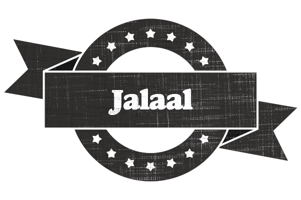 Jalaal grunge logo
