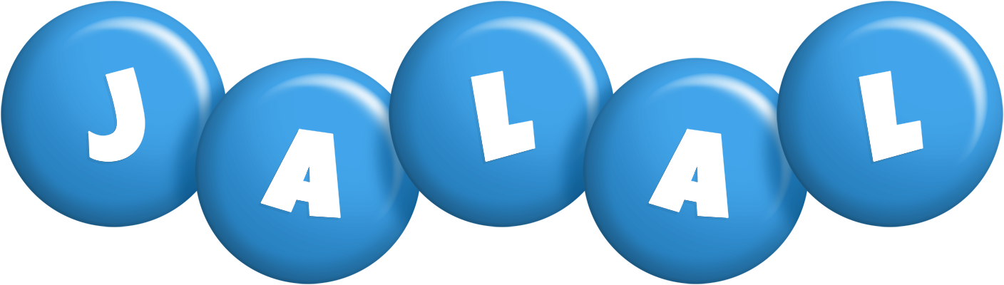 Jalal candy-blue logo