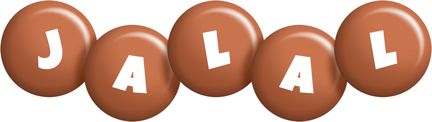 Jalal candy-brown logo
