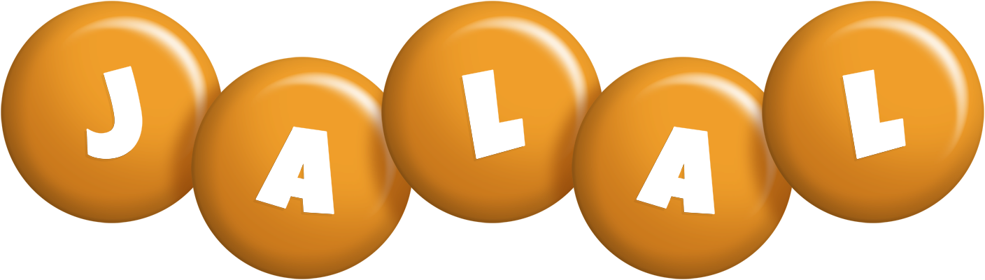 Jalal candy-orange logo