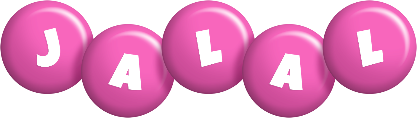 Jalal candy-pink logo
