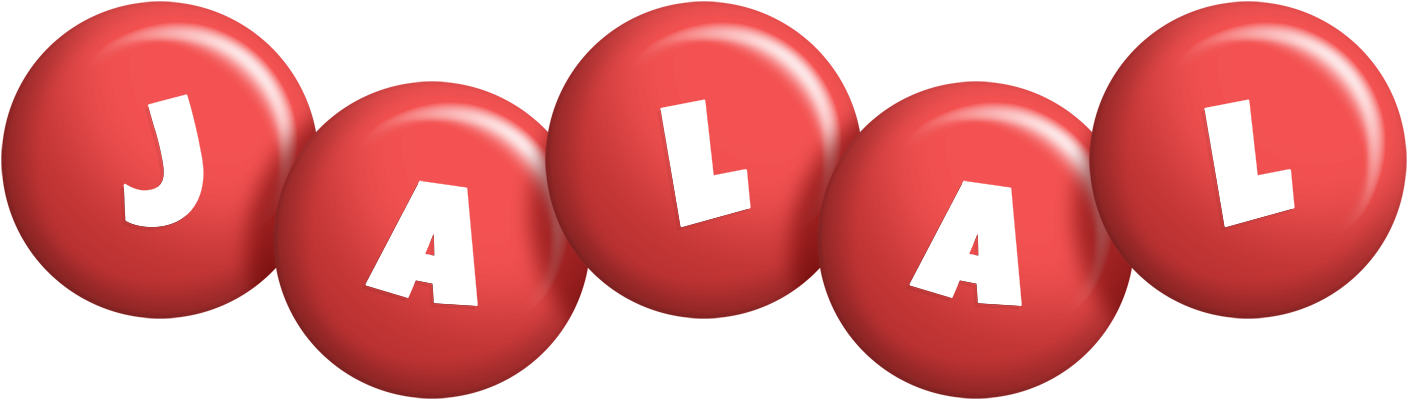 Jalal candy-red logo