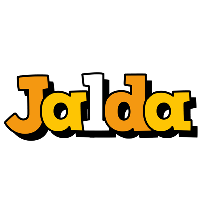 Jalda cartoon logo